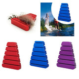 Feather Folding Block Tying Gear Professional Fishing Accessories Metal Aluminum Fly Lure Making CDC duck feathers