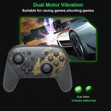 Wireless Bluetooth Controller For Nintendo Switch Pro Gamepad Joystick For Switch Game Console 6-Axis Durable With NFC(B)