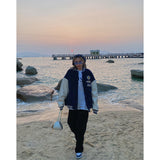 Women's All-match Retro Thickened Fleece Baseball Uniform