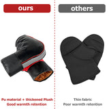 1Pair Motorcycle Handlebar Muffs ProtectiveMotorcycleWarm Grip Handle BarMuffRainproof WinterWarmer GlovesWinterMotorcycleGloves