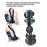 Adjustable Elbow Brace Fixation Sg Orthosis Protector Recovery Support for Right Arm