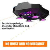 Portable Outdoor Electric Pump Rechargeable Large Capacity Hiking Traveg Camping Shower Digital Display Tool