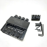 1 Set 4 String Bridge System Part for Headless Electric Bass Replacement