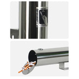 Lockable Mounted Ashtray for Outside Wall - Ideal for Patio, Mall, Hotel, KTV