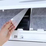 10Pcs Conditioning Filters Wind Outlet Cover Self-Adhesion Cuttable Air Conditioner Purifying Filter Net 40X35cm