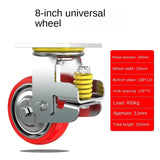 Wheel Heavy Silent Polyurethane PU Shock Absorber Casters