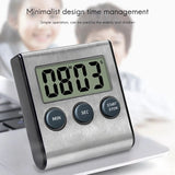 Digital Timer, Loud Alarm Stainless Steel Timer For Kitchen Cooking, Baking,Sports Games
