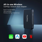 Car smart youtube wired screen projection to wireless carplay interconnected dsp box androidauto