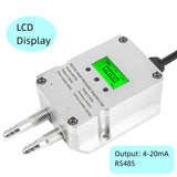 Wind transmitter, micro differential sensor, gas negative pressure gauge, fan pipee digital display, differ