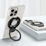Mount Reusable Adhesive Stand Magnetic Phone Holder with 100 Degrees Rotation Iphone for Hands-free
