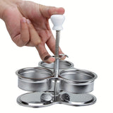 1pc Egg Poacher Insert Stainless Steel Poached Egg Cooker Eggs Poaching Cups Egg Poachers Nonstick Induction Cooktop Egg