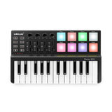 Worlde Midi Controller Keyboard Accessories Dj Piano Usb Midi Color Drum Pad &amp; Keyboard Midi Controller 25 Key Beat Music Maker