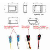 Quantitative Controller 4 Fraction Display w Meter 4-Tube Automatic Filg Liquid Packaging hine Accessories