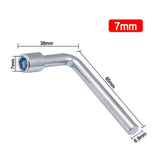 L-Shaped Socket Hexagonal Multi Wrench Key 7-shaped Elbow Sleeve Wrenches Hand Tools 7/8/10/12/13/14mm