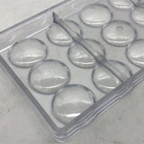 Design Oblate Mold Volcanic Polycarbonate Chocolate Moulds PC Candy Forms