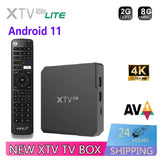 Meelo Plus XTV SE2 Lite 10pcs TV BOX Android 11 Amlogic S905W2 4K 2G RAM 8G ROM BT My1tv