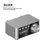 Bluetooth 5.0 Amplifier U-disk TF Card Playback Stereo Digital Sound Amp, Sier, Power Adapter, US Plug