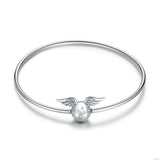 Bracelet Elf Wings Zircon Sterling Silver