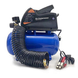12V compressor pump household with tank air gun spray paint pneumatic tool