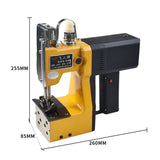 220v GK9-989 Portable Packaging Machine Small Sewing Machine Rice Flour Snake Skin Woven Bag Electric Sealing Sewing Machine