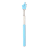 Retractable Presentation Stainless Steel aron Finger Reading Teacher Pointer with Adjustable for Conducting