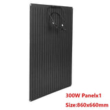 100A 300W Flexible Solar Panel 18V High Efficiency Portable Power Bank Emergency Charging Outdoor Solars Cells For Home Camping