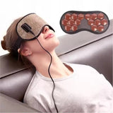 Germanium Jade Electric Heating Tourmaline Magnetic Therapy Massage Blackout Sleep Eye Mask