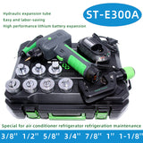 Lithium Electric Battery Flaring Hydraulic Air Conditioning Copper Tube Pipe Expander Tool ST-E300A