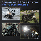 5.75 Inch Motorcycle LED Headlight with Housing Bracket - High Beam/Low Beam/DRL/Turn Signal, 1 Pack