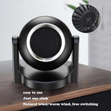 Heater 12V Car Fast Heating Portable Windshield Defroster 360 Degree Rotation for Travel Camping Accessories
