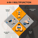 4-in-1 Push Up Bar, Professional Pushup System For Chest, Tricep, Back, & Abs Workout, Push Up Handles