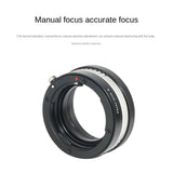 PKA-EOSR Lens Adapter Ring For Pentax PK DA Automatic Lens To Canon EOSR RP R5 R6