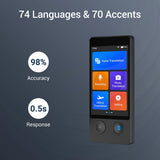 Smart Real-time Language Translation Device Pocket Speech Translator 144 Languages for Travel Business Hot Sale New
