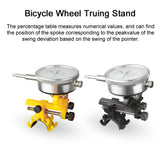 Professional Bicycle Truing Stand Wheel Repairing Tool Percentage Table Bike Rims Adjustment Maintenance Accessory