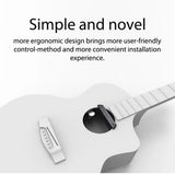 DOUBLE X1-Pro Pick-up Acoustic Guitar Preamp Preamplifier Soundhole Magnetic Pickup & Microphone Dual Channel