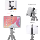 Universal Tablet Stand Holder for iPad Air Pro 11" iPhone Professional Clip Mount For Camera Tripod Monopod Laptop Photography