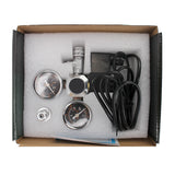 Aquarium CO2 Regulator Magnetic Solenoid Kit With Check Valve Bubble Counter CO2 Pressure-reducing Valve Fish Tank Accessories