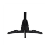Clarinet Cross Four-Leg Detachable Oboe Flute Bracket Musical Instrument Display Rack Accessories Black