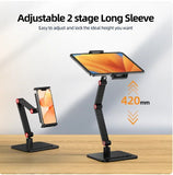 Portable Monitor Holder for 12-17.3 Inch Screen No Drilg Phone Adjustable Laptop Gaming Expandable Desktop Clamp Stand