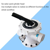 Sand filter water purification circulating system Swimming pool sand tank filtration pump