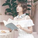 2024 NEW Hot Sale Hanging Neck Portable Air Conditioner USB Electric Fan Fun 2 In 1 Strong For Home Office Dormitory