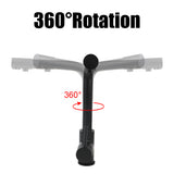 360° Swivel Hot and Cold Drinking Water Tap Double Outlet Mixer Taps Brass 3 Way Kitchen Filtered Faucet With Dual Handle