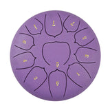 6 Inch Steel Tongue 11 Notes Handpan with Drum Mallet Finger Picks Percussion for Meditation Yoga 10 Colors