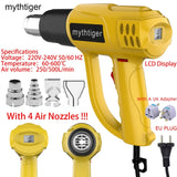 Heat HAir Dryer Soldering Pneumatic Thermal Blower Hot Air Gun For Shrink Wrapping Car Tools Plastic