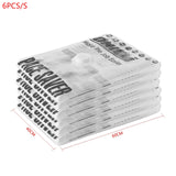 6PCS Convenient Vacuum Bag Storage Organizer Transparent Clothes Organizer Seal Compressed Travel Saving Space Bags Package
