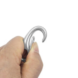 2" Indoor 50mm Spring Gate Snap Hook for Dog Leash Carabiner Swing Sier
