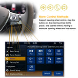 5 Inch Car Stereo MP5 Player BT FM Radio Receiver with Carplay Android Auto Support Hands-Free Calg USB Charge/Playback