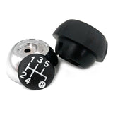 5 Speed T Type Gear Shift Knob For Fiat 500 2012-2018 Shifter Stick Lever Pen Handle Replacement Parts Manual Adapter