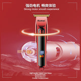 Kemei KM-3709 Mini Noise Reduction Lcd Display Portable Professional Hair Clipper For Children