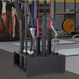 Barbell Fit 2 inch or Stand Home Gym Sturdy Steel Weight Bar Holder for Dumbbell Handles Curl Bars Commercial
